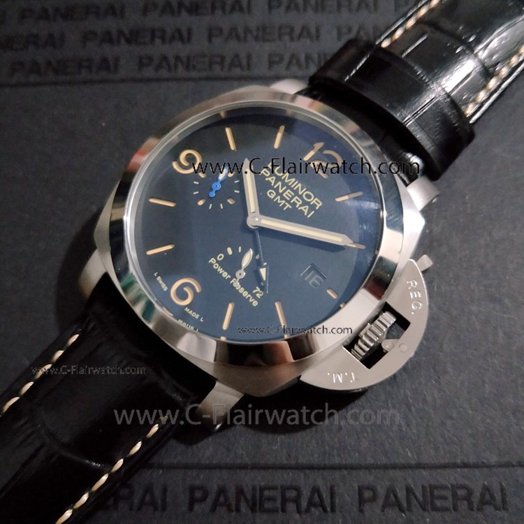 New Copy Panerai PAM 1321 Luminor GMT Power Reserve SS Watch